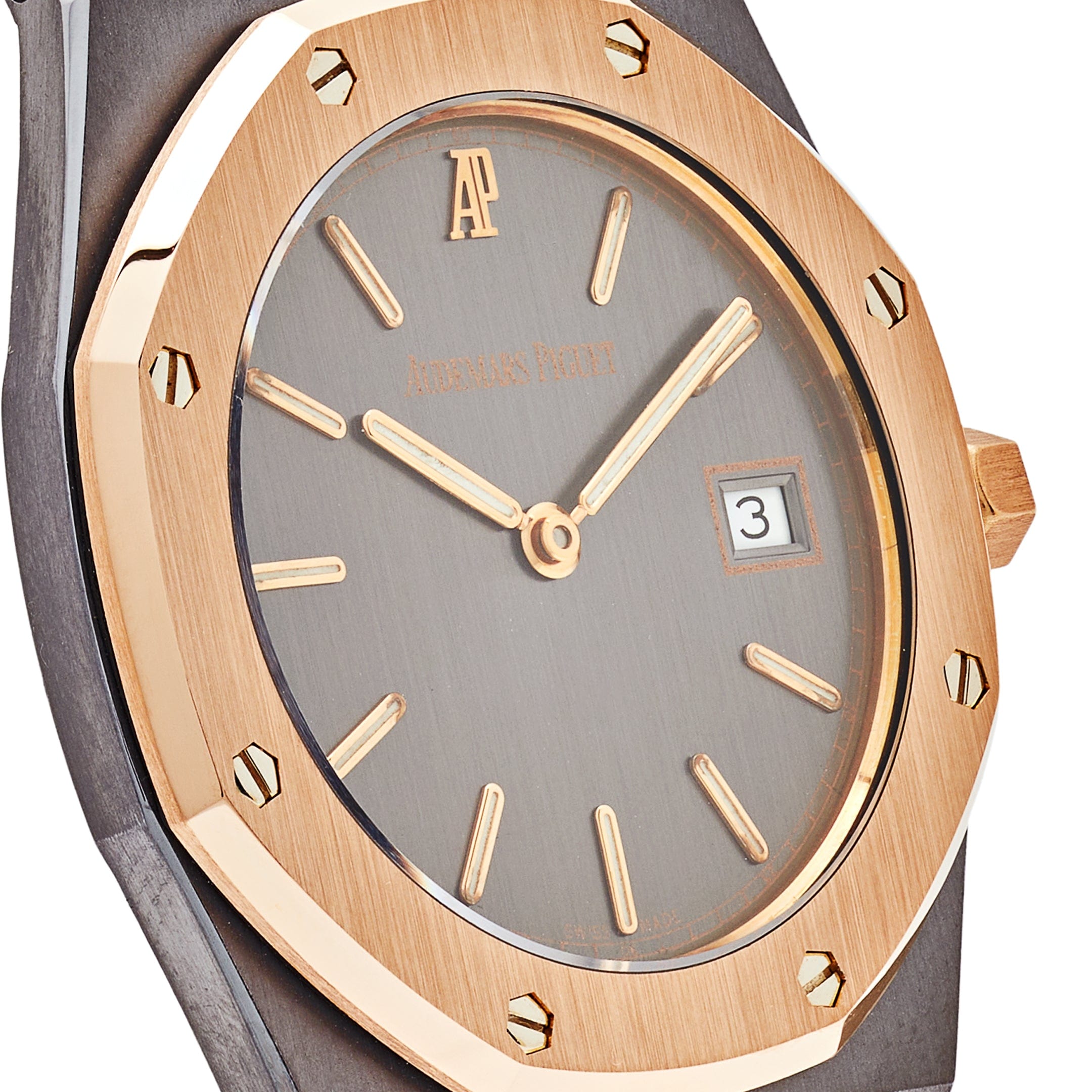 Audemars Piguet Royal Oak 56175TR.0.0789TR Two-Toned Tantalum Rose Gold Slate Dial (2000)