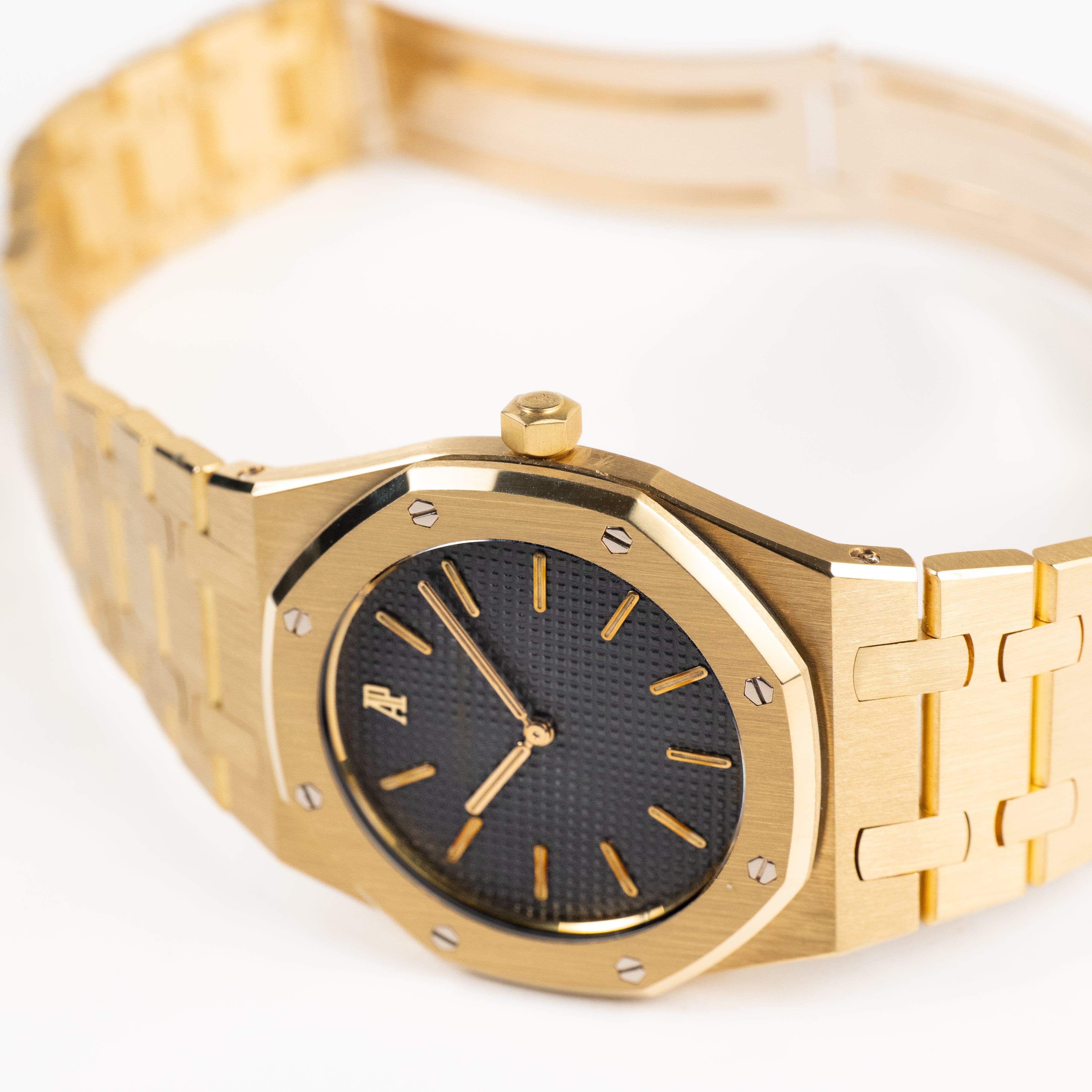 Audemars Piguet Royal Oak 56303BA 'Ladies' Yellow Gold Grey Dial Quartz