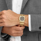 Audemars Piguet Royal Oak 56303BA 'Ladies' Yellow Gold Grey Dial Quartz