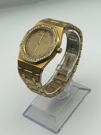 Thumbnail for Audemars Piguet Royal Oak 56303BA Yellow Gold Champagne Diamond Dial