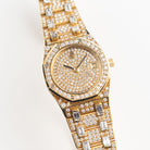 Audemars Piguet Royal Oak 56343BA.ZZ.0699BA.01 Vintage 'Ladies' Yellow Gold Diamond-Set Quartz