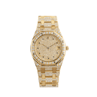 Audemars Piguet Royal Oak 56530BA Vintage 'Ladies' Yellow Gold Diamond-Set Blue Sapphires Quartz