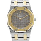 Audemars Piguet Royal Oak 6007SA 'Ladies' Stainless Steel Yellow Gold Grey Dial