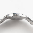 Audemars Piguet Royal Oak 66319BC.ZZ.0722BC.06 Vintage 'Ladies' White Gold Black Diamond Dial Diamond Bezel Quartz