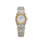 Audemars Piguet Royal Oak 66347SA Vintage 'Ladies' Stainless Steel Yellow Gold Mother of Pearl Diamond Dial Quartz