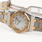 Audemars Piguet Royal Oak 66347SA Vintage 'Ladies' Stainless Steel Yellow Gold Mother of Pearl Diamond Dial Quartz