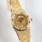 Audemars Piguet Royal Oak 67630BA.GG.1312BA.01 'Mini' Frosted Yellow Gold Quartz (2026)