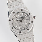 Audemars Piguet Royal Oak 67630BC.GG.1312BC.01-B 'Mini' Frosted White Gold Quartz (2026)