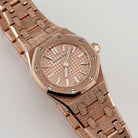 Audemars Piguet Royal Oak 67630OR.GG.1312OR.01 'Mini' Frosted Rose Gold Quartz (2025)