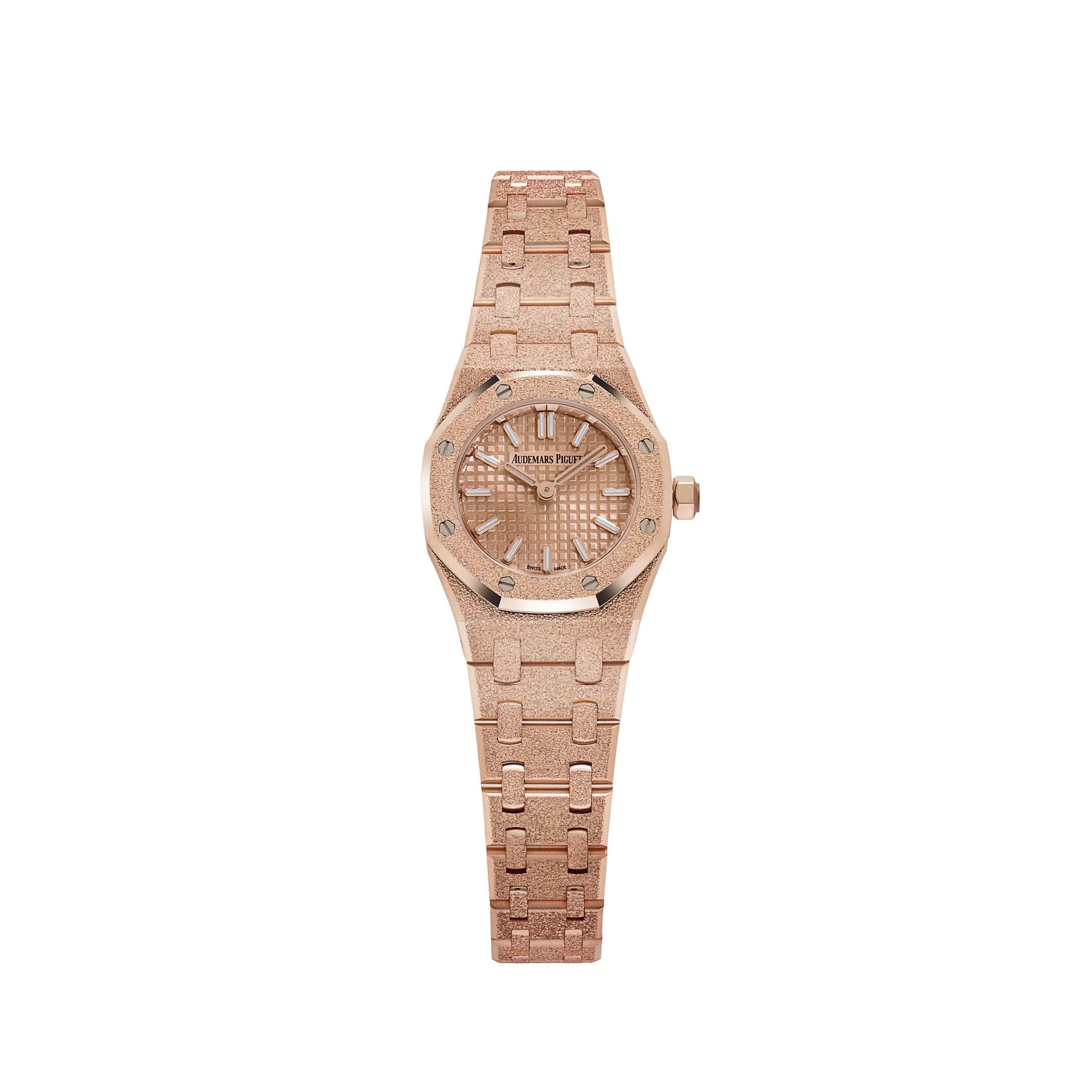 Audemars Piguet Royal Oak 67630OR.GG.1312OR.01 'Mini' Frosted Rose