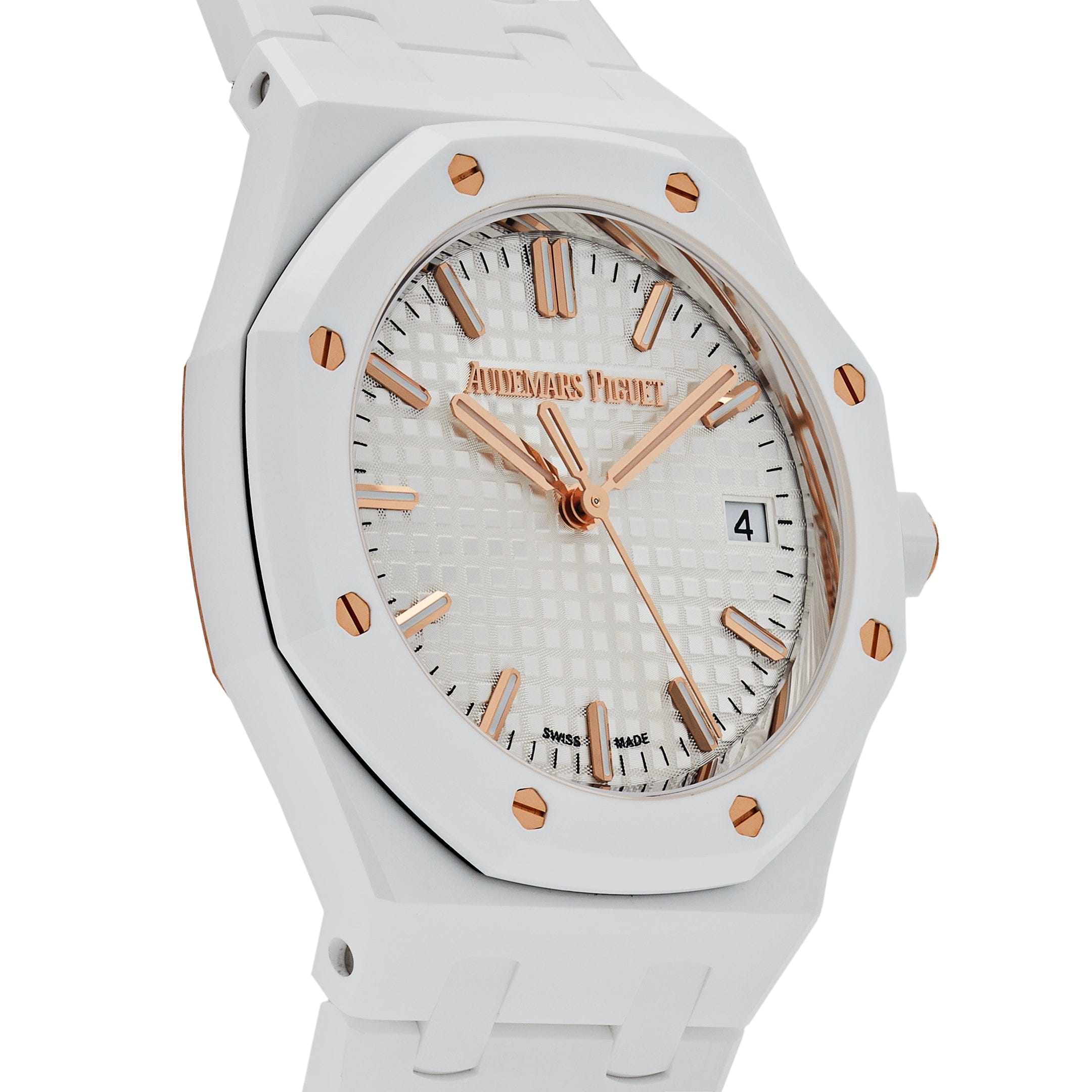 Audemars Piguet Royal Oak 77350CB.OO.1266CB.01 'Ladies' White