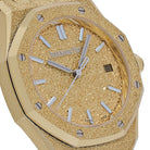 Audemars Piguet Royal Oak 77450BA.GG.1361BA.01 Frosted Yellow Gold Crystal Sand Dial (2024)
