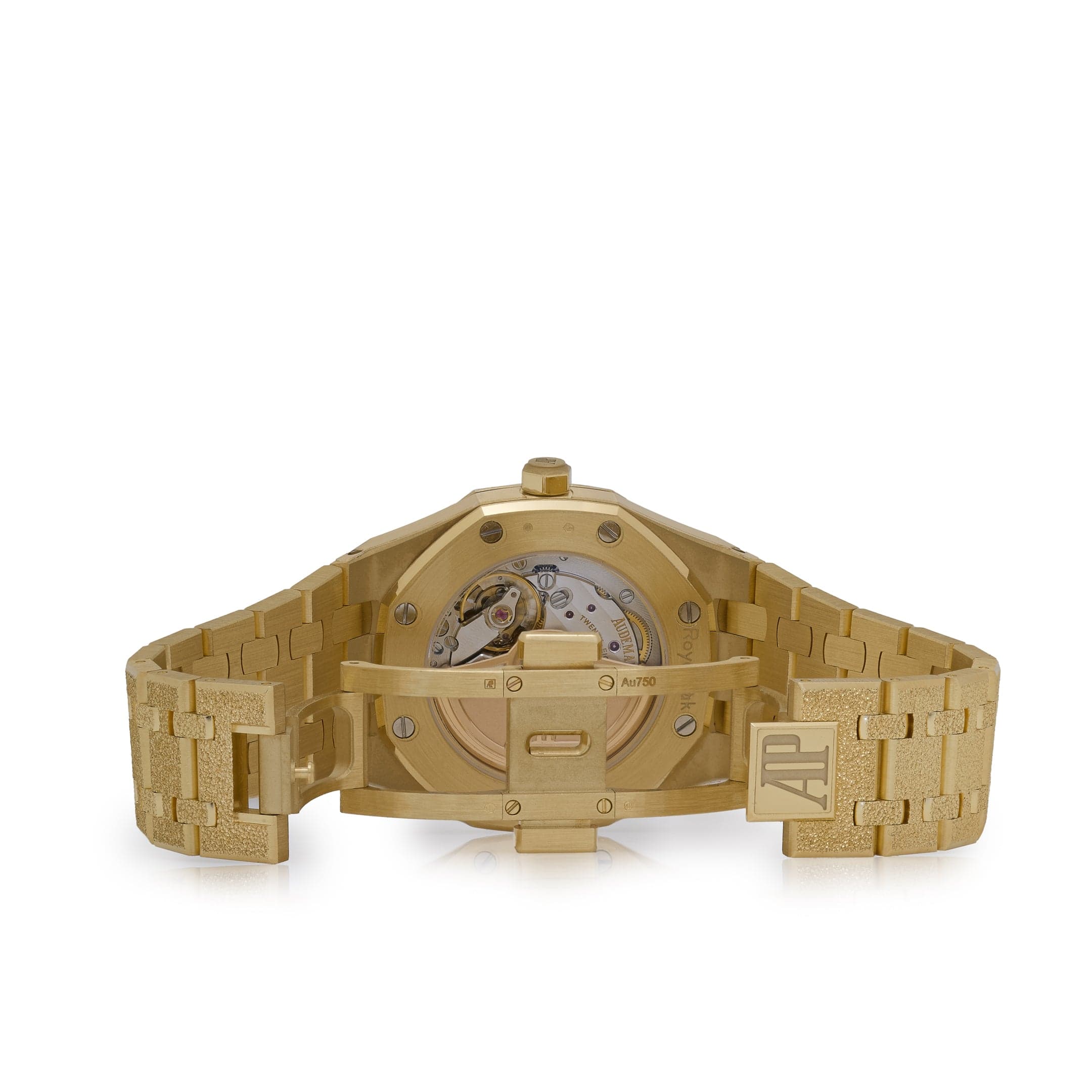 Audemars Piguet Royal Oak 77450BA.GG.1361BA.01 Frosted Yellow Gold