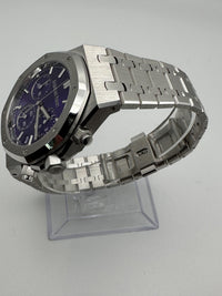 Thumbnail for Audemars Piguet Royal Oak Chronograph 26240BC.OO.1320BC.01 'Domaine de Murtoli Special Edition' White Gold Purple Dial