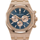 Audemars Piguet Royal Oak Chronograph 26331OR.OO.1220OR.01 Rose Gold Blue Dial (2018)