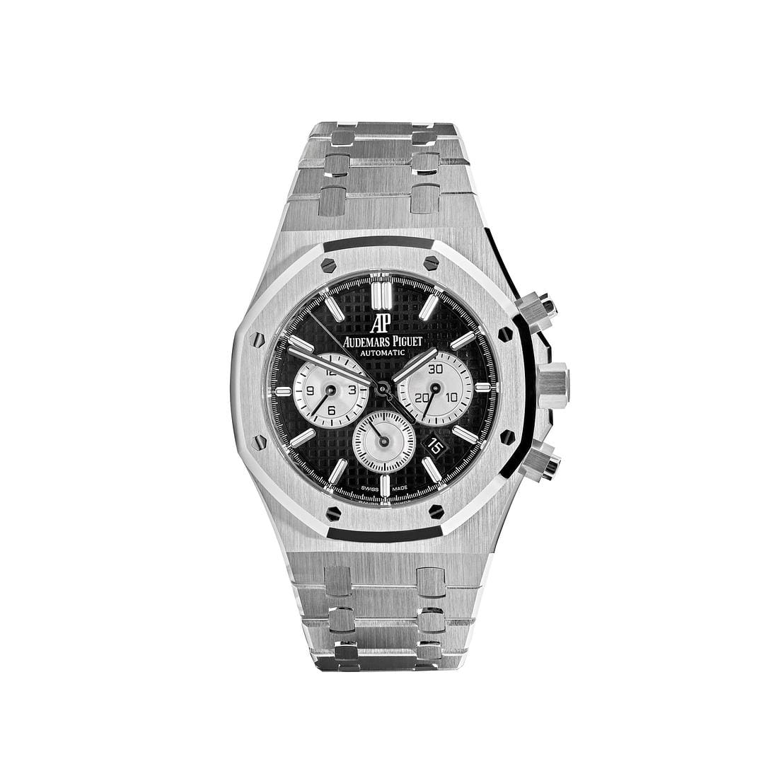 Luxury Watch Audemars Piguet Royal Oak Chronograph Steel Black Dial 26331ST.OO.1220ST.02 (2018) Wrist Aficionado