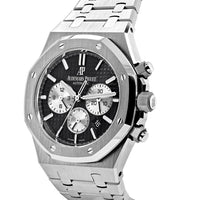 Thumbnail for Luxury Watch Audemars Piguet Royal Oak Chronograph Steel Black Dial 26331ST.OO.1220ST.02 (2018) Wrist Aficionado