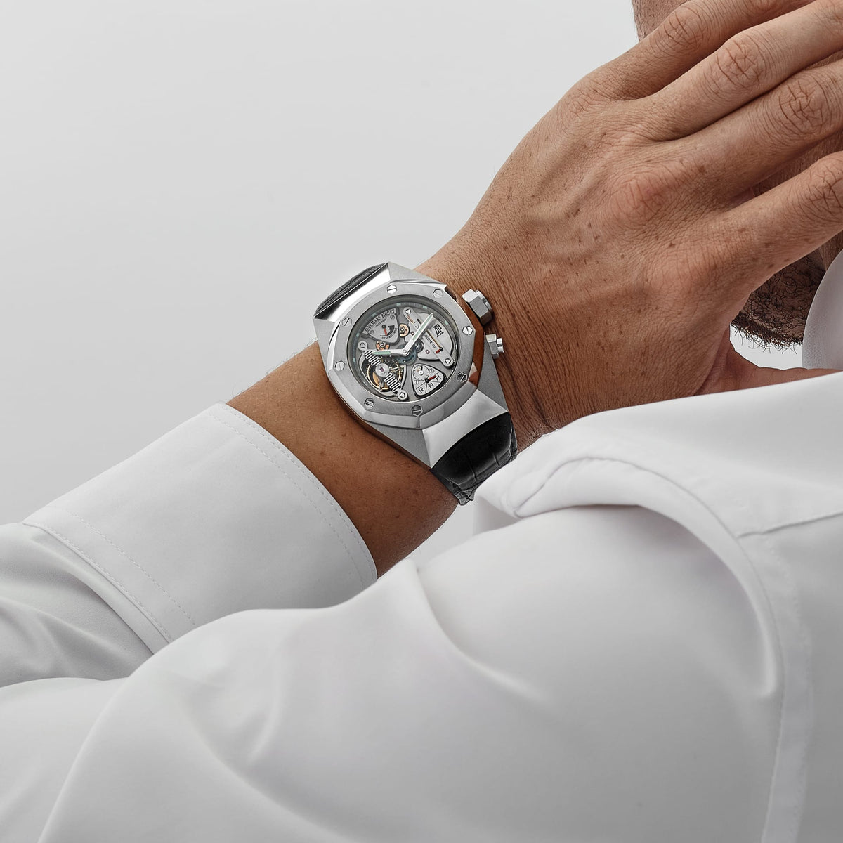 Audemars Piguet Royal Oak Concept 25980AI.OO.D003SU.01 Tourbillon Titanium Openworked