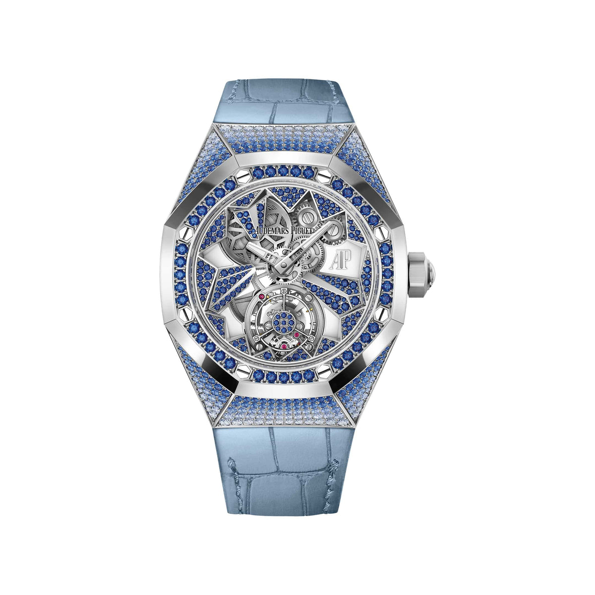 Audemars Piguet Royal Oak Concept 26227BC.SS.D314CR.01 Flying Tourbillon White Gold Blue Sapphire Dial