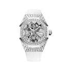 Audemars Piguet Royal Oak Concept 26228BC.ZZ.D011CR.01 'Ladies' Flying Tourbillon White Gold Diamond Dial Diamond Bezel