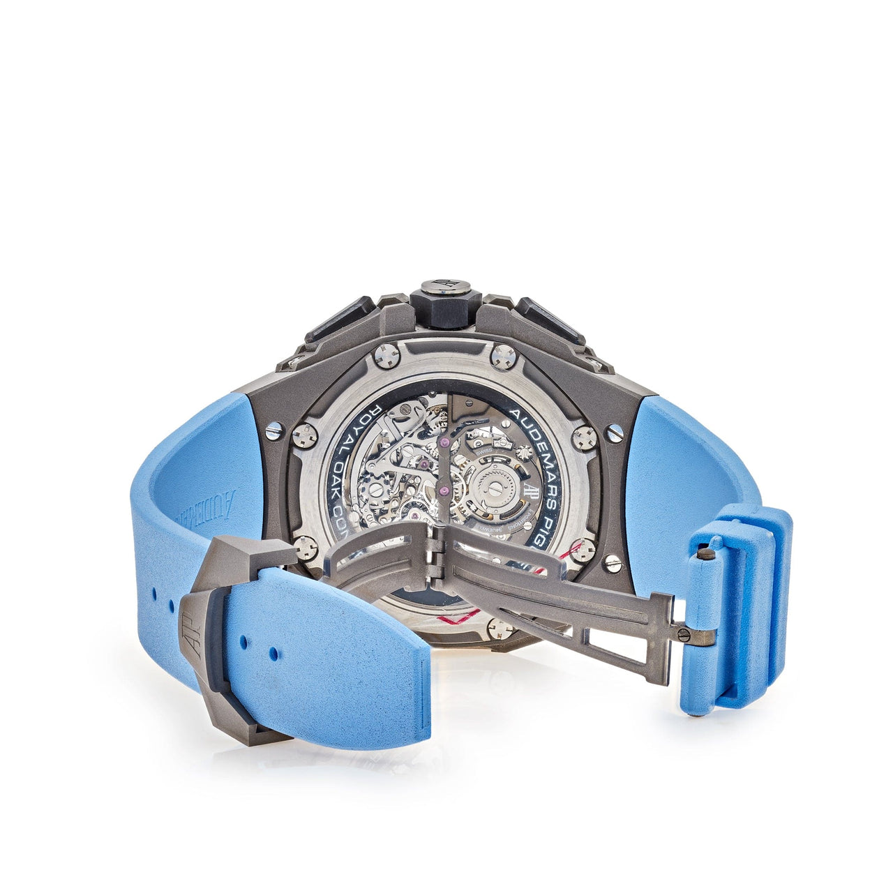 Luxury Watch Audemars Piguet Royal Oak Concept Tourbillon Chronograph Openworked Selfwinding 26587TI.OO.D031CA.01 Wrist Aficionado