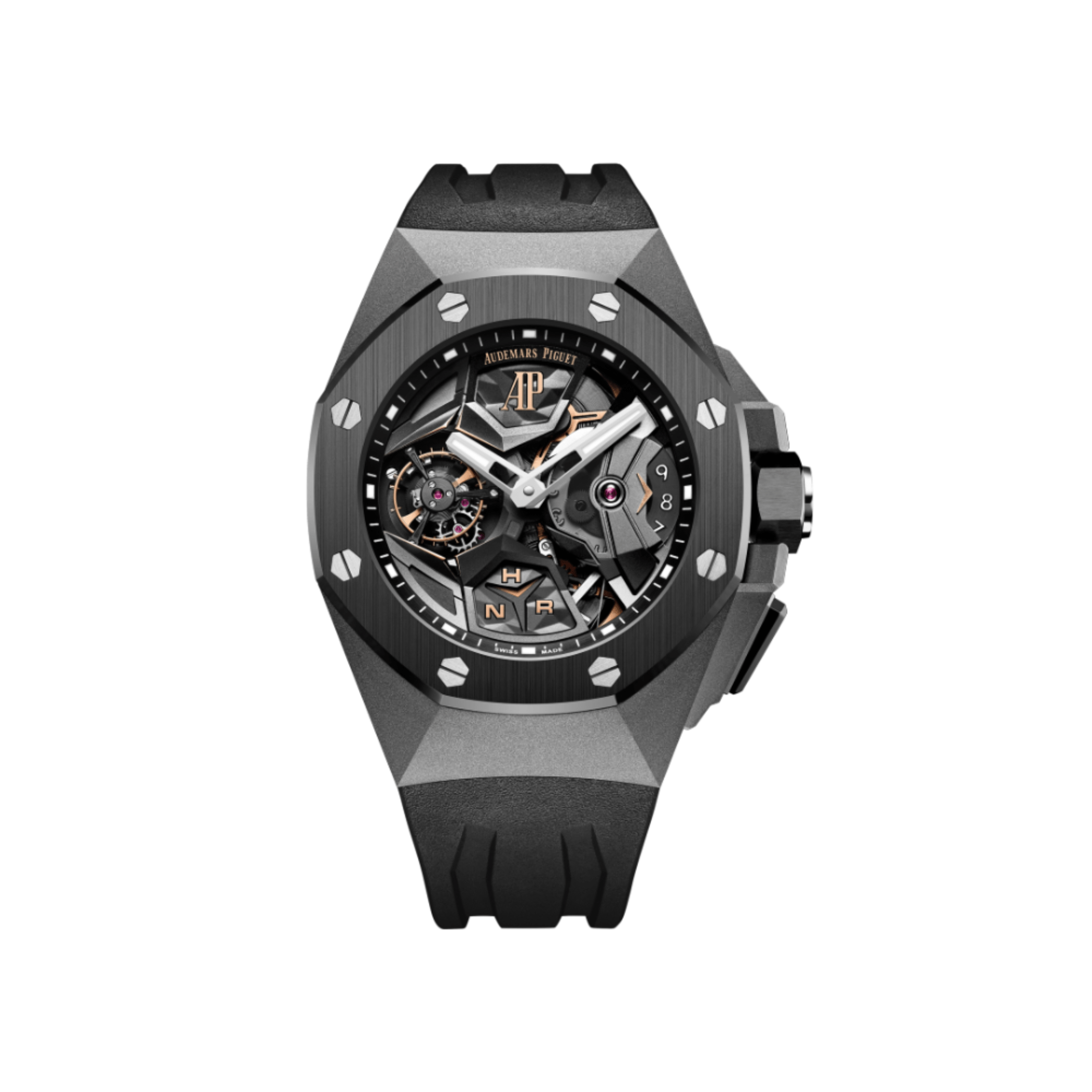 Luxury Watch Audemars Piguet Royal Oak Concept Flying Tourbillon GMT 26589IO.OO.D002CA.01 Wrist Aficionado