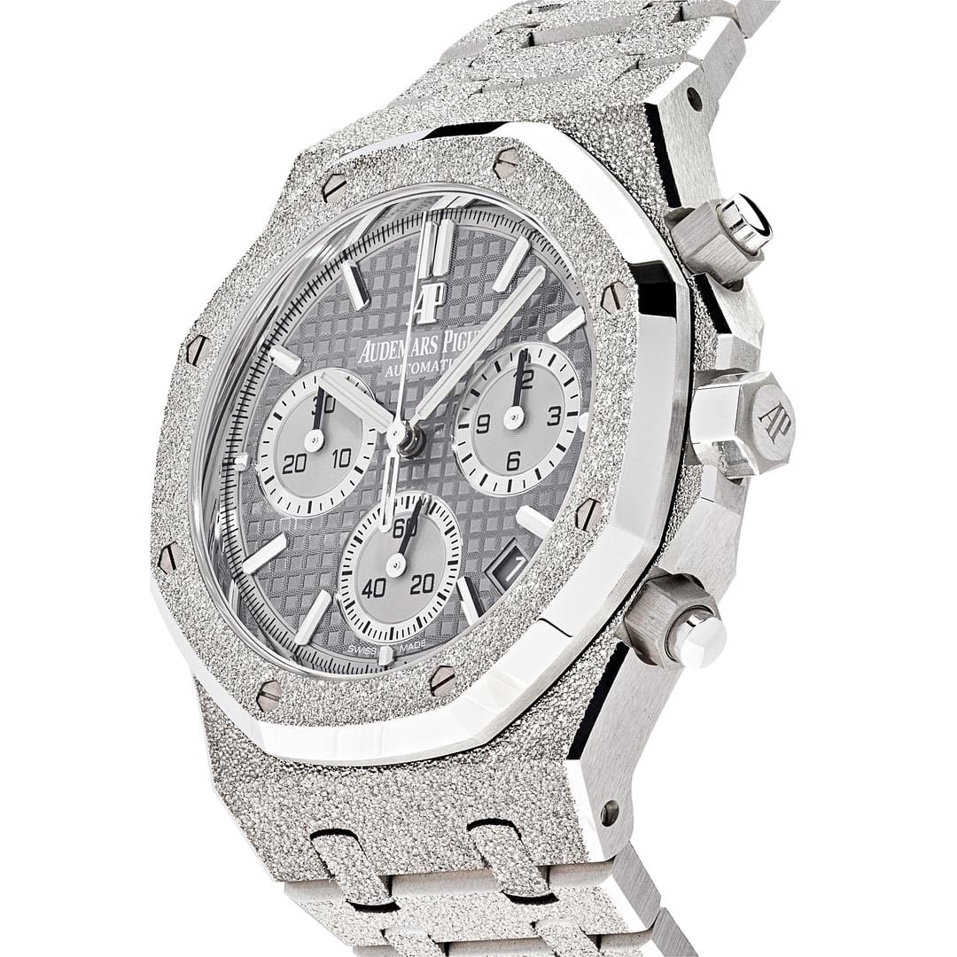 Luxury Watch Audemars Piguet Royal Oak Frosted Self-winding Chronograph 26239BC.GG.1224BC.01 Wrist Aficionado