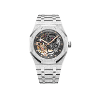 Thumbnail for Luxury Watch Audemars Piguet Royal Oak Frosted Gold Double Balance Wheel Openworked 15407BC.GG.1224BC.01 Wrist Aficionado