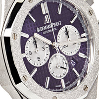 Thumbnail for Luxury Watch Audemars Piguet Royal Oak Frosted Selfwinding Chronograph Purple Dial 26331BC.GG.1224BC.01 Wrist Aficionado