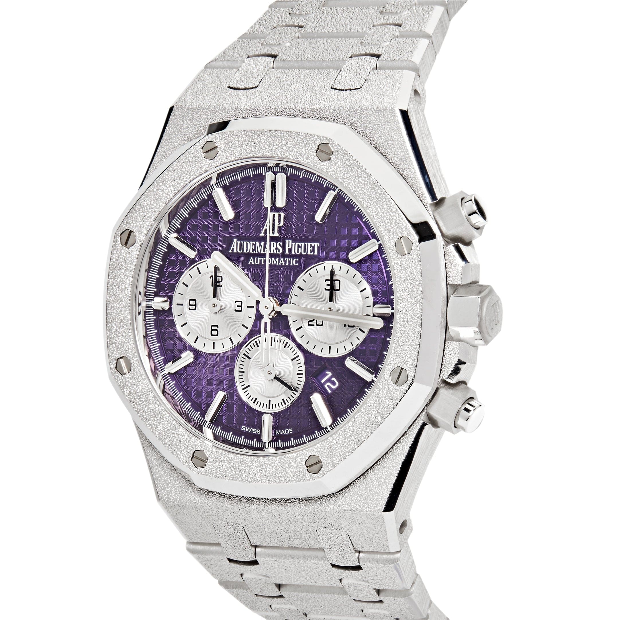 Audemars Piguet Royal Oak Frosted Selfwinding Chronograph Purple Dial 26331BC.GG.1224BC.01