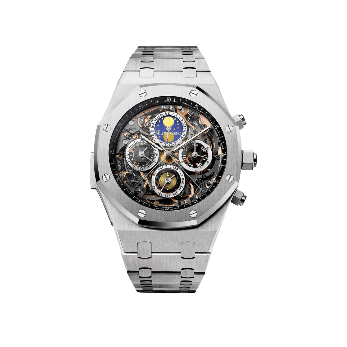 Audemars Piguet Royal Oak Grande Complication 26341ST.OO.1105ST.01 Stainless Steel Openworked Dial