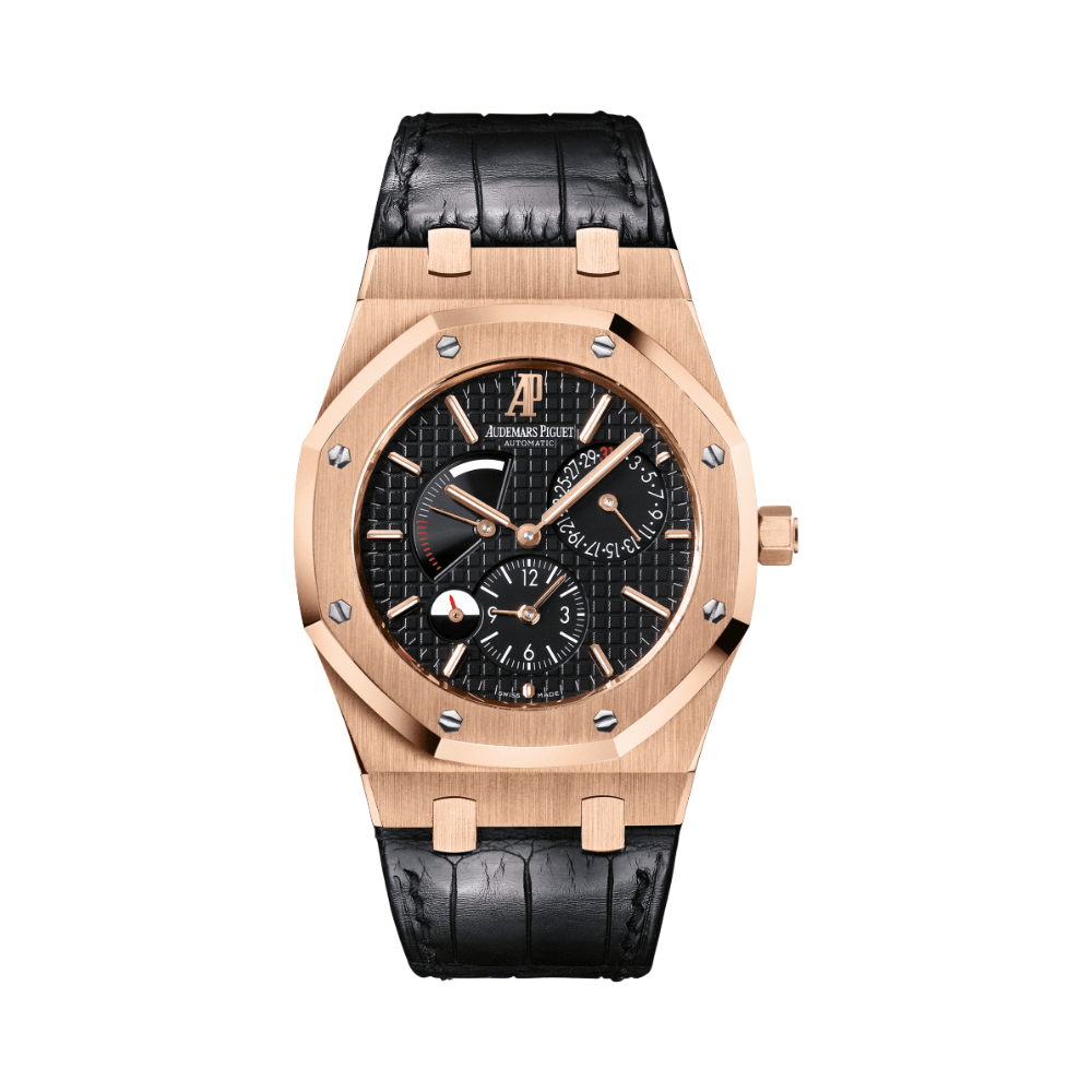 Luxury Watch Audemars Piguet Royal Oak Legacy Dual Time 26120OR.OO.D002CR.01 Wrist Aficionado