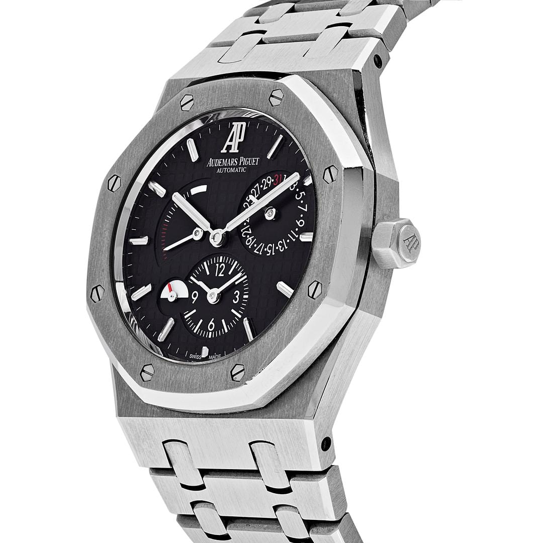 Luxury Watch Audemars Piguet Royal Oak Legacy Dual Time 26120ST.OO.1220ST.03 Wrist Aficionado