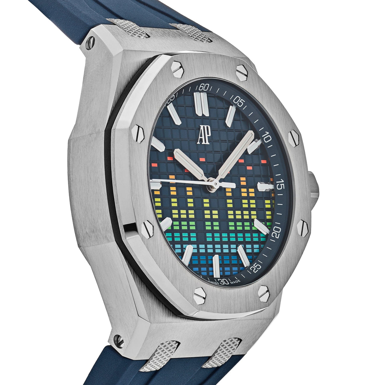 Luxury Watch Audemars Piguet Royal Oak Offshore Music Edition Titanium 43mm 15600TI.OO.A343CA.01 Wrist Aficionado