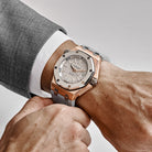 Audemars Piguet Royal Oak Offshore 15711OI.OO.A006CA.01 Diver Rose Gold Grey Dial 'Japan' Limited Edition of 500