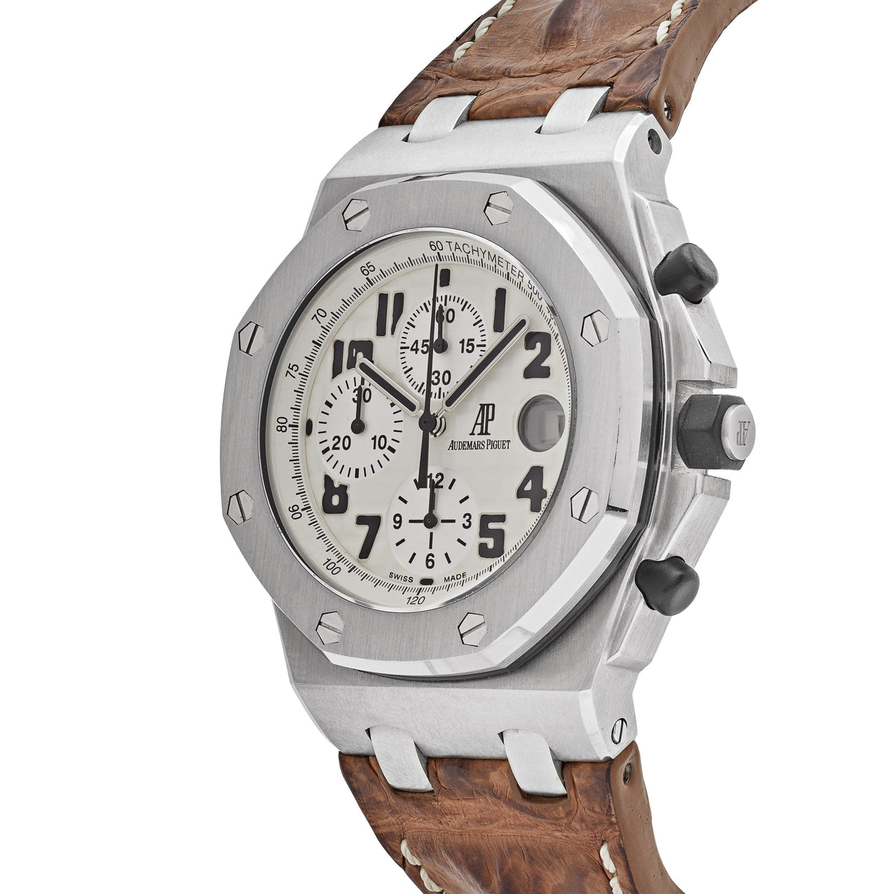 Audemars Piguet Royal Oak Offshore 26020ST.OO.D091CR.01.A Chronograph 'Safari' Stainless Steel White Dial