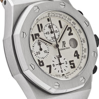 Thumbnail for Audemars Piguet Royal Oak Offshore 26020ST.OO.D091CR.01.A Chronograph 'Safari' Stainless Steel White Dial