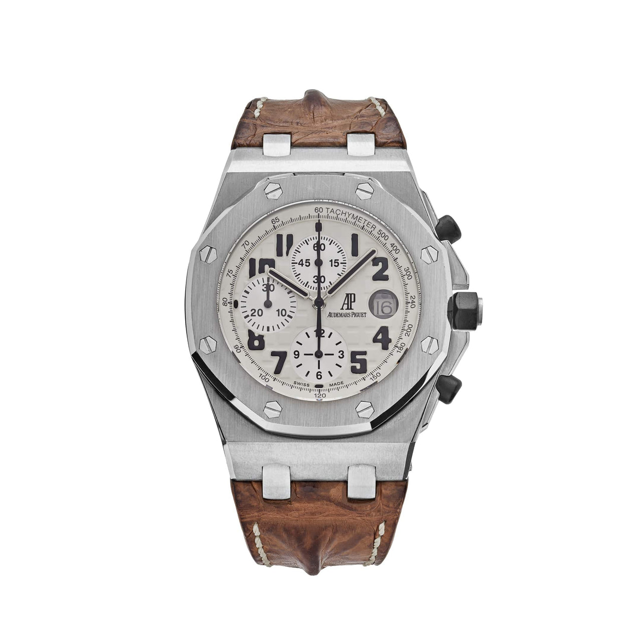 Audemars Piguet Royal Oak Offshore 26020ST.OO.D091CR.01.A Chronograph 'Safari' Stainless Steel White Dial