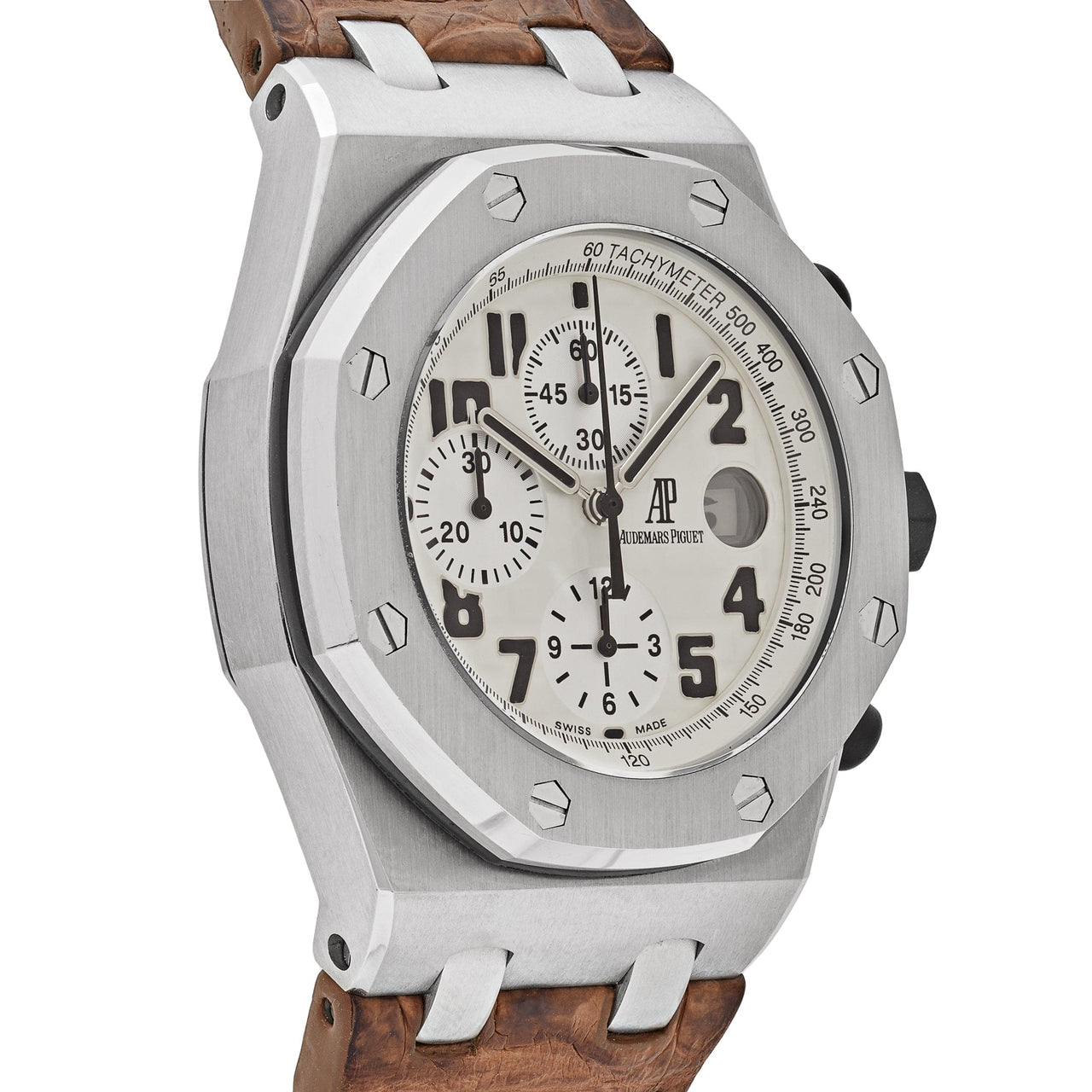 Audemars Piguet Royal Oak Offshore 26020ST.OO.D091CR.01.A Chronograph 'Safari' Stainless Steel White Dial