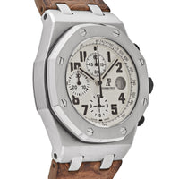 Thumbnail for Audemars Piguet Royal Oak Offshore 26020ST.OO.D091CR.01.A Chronograph 'Safari' Stainless Steel White Dial