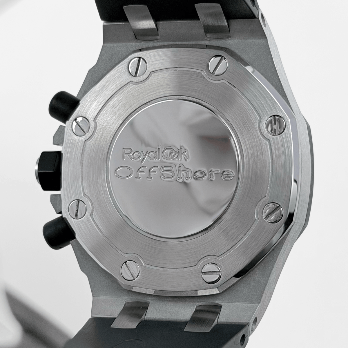 Audemars Piguet Royal Oak Offshore 26048SK.ZZ.D002CA.01 Chronograph Stainless Steel Black Dial Diamond Bezel