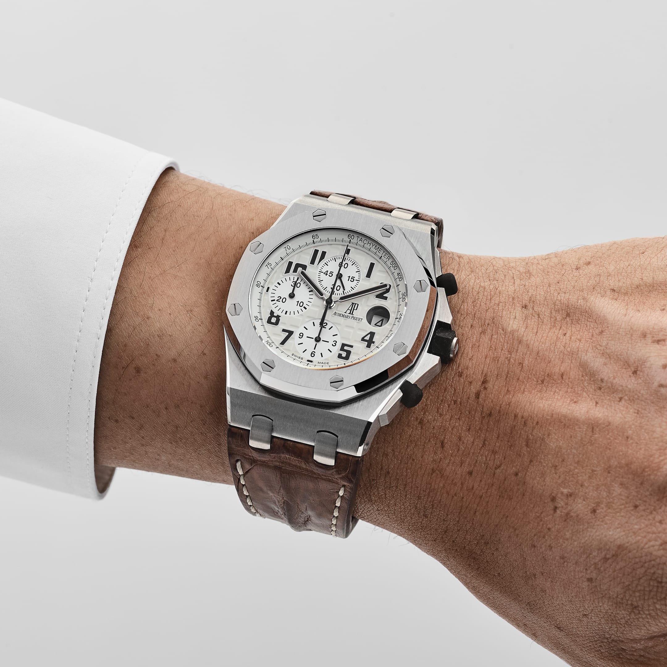 Audemars Piguet Royal Oak Offshore 26170ST.OO.D091CR.01 Chronograph 'Safari' Srainless Steel White Dial Limited Edition (2015)