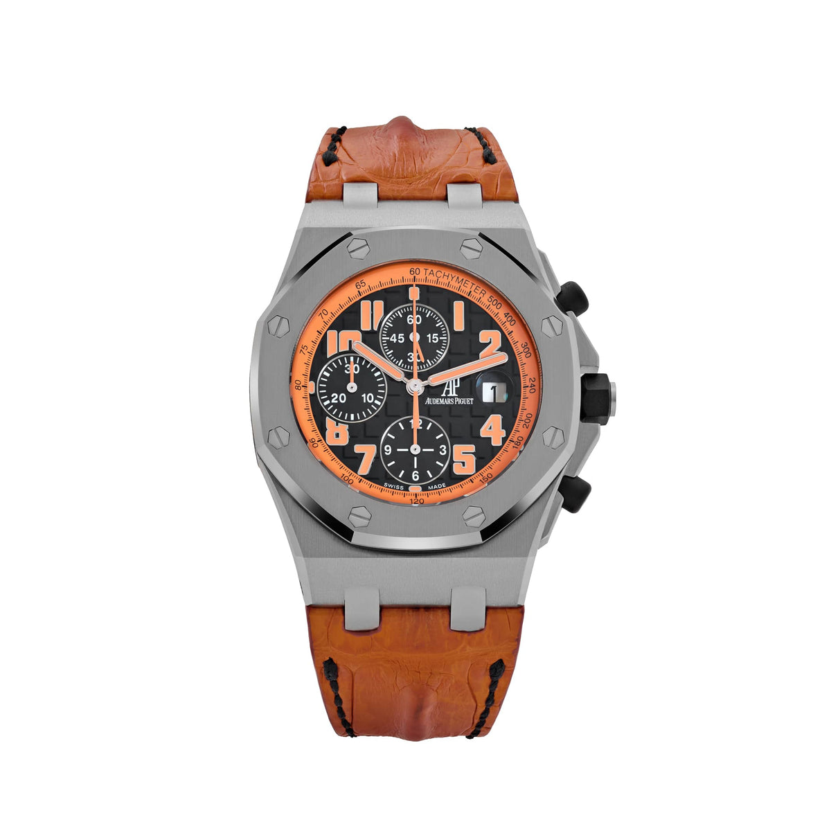 Audemars Piguet Royal Oak Offshore 26170ST.OO.D101CR.01 Chronograph 'Volcano' 'LeBron James July 8, 2010 Miami Heat' Stainless Steel Black Arabic Orange Dial (2010)