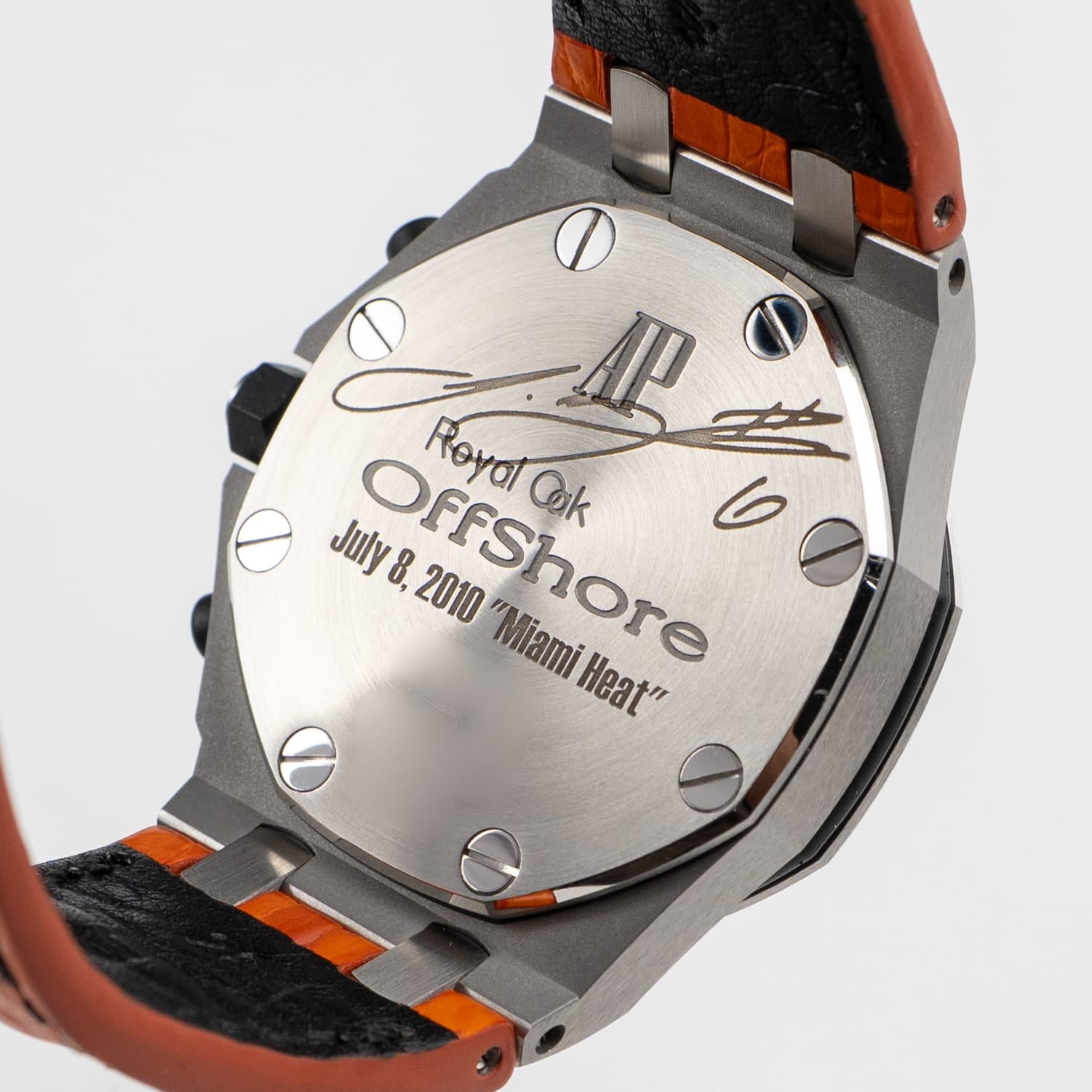 Audemars Piguet Royal Oak Offshore 26170ST.OO.D101CR.01 Chronograph 'Volcano' Stainless Steel Black Arabic Orange Dial (2010)