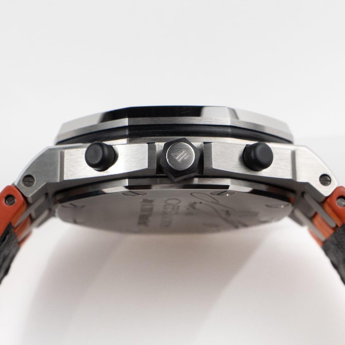 Audemars Piguet Royal Oak Offshore 26170ST.OO.D101CR.01 Chronograph 'Volcano' Stainless Steel Black Arabic Orange Dial (2010)