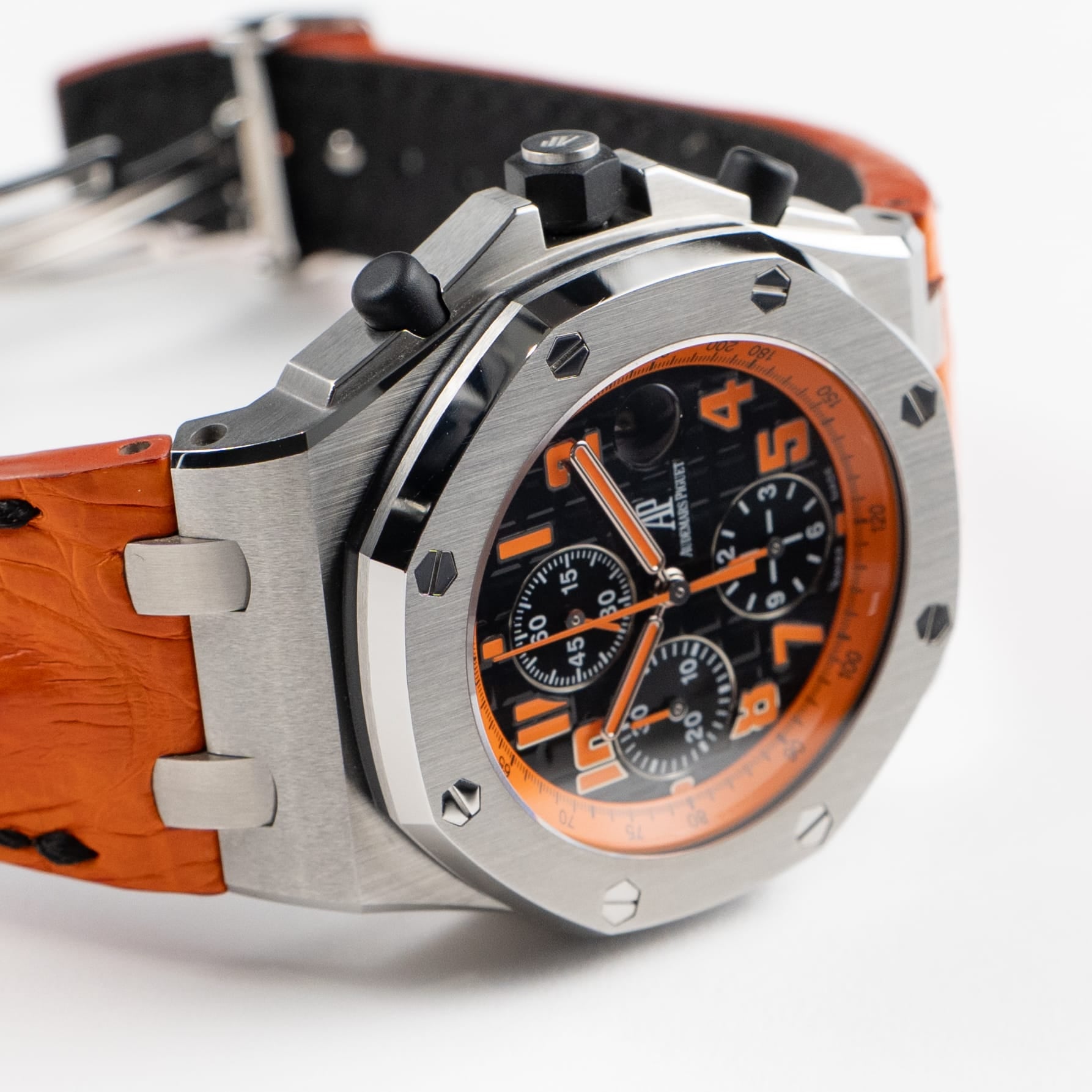 Audemars Piguet Royal Oak Offshore 26170ST.OO.D101CR.01 Chronograph 'Volcano' Stainless Steel Black Arabic Orange Dial (2010)