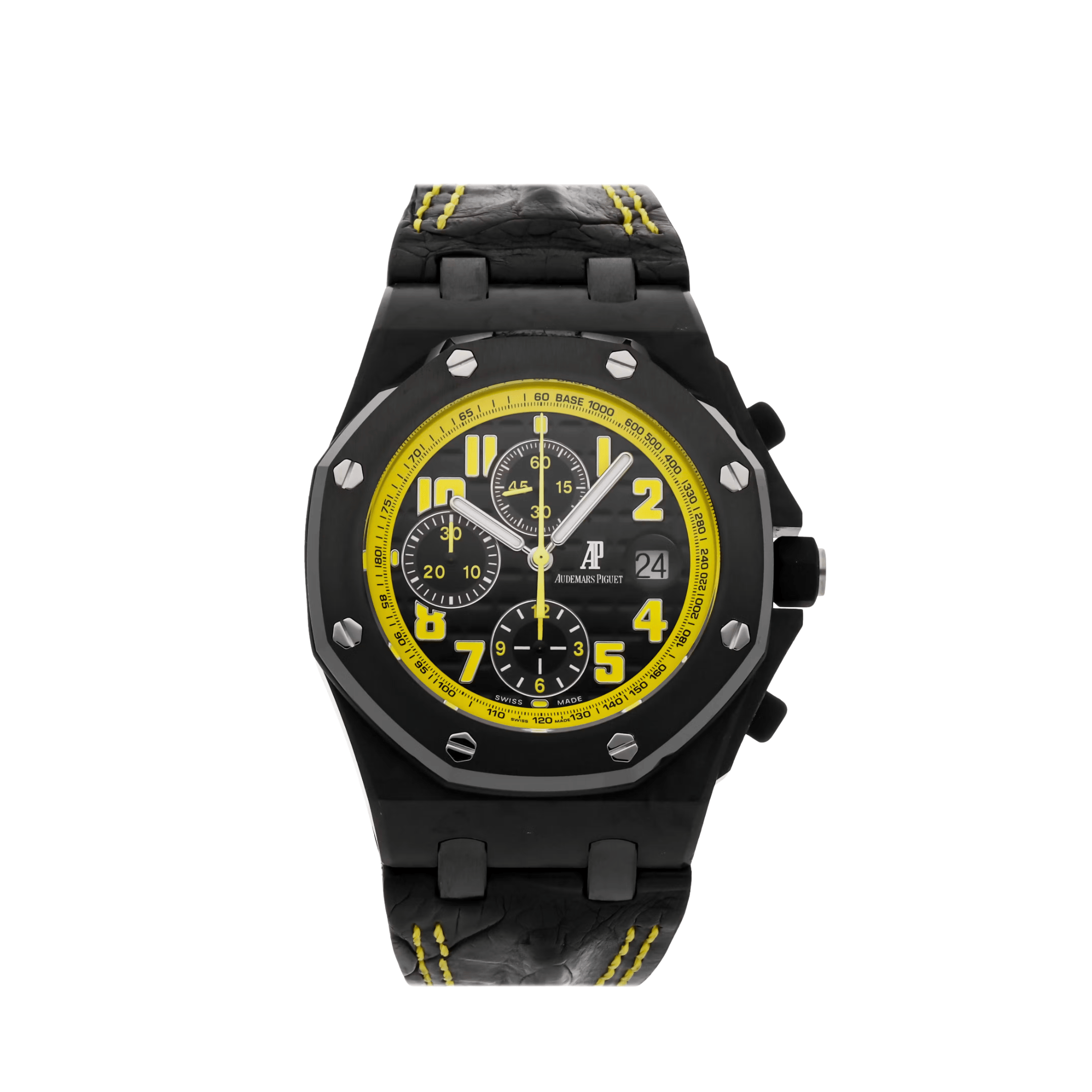 Audemars Piguet Royal Oak Offshore 26176FO.OO.D101CR.02 Chronograph 'Bumble Bee' Carbon Black Dial