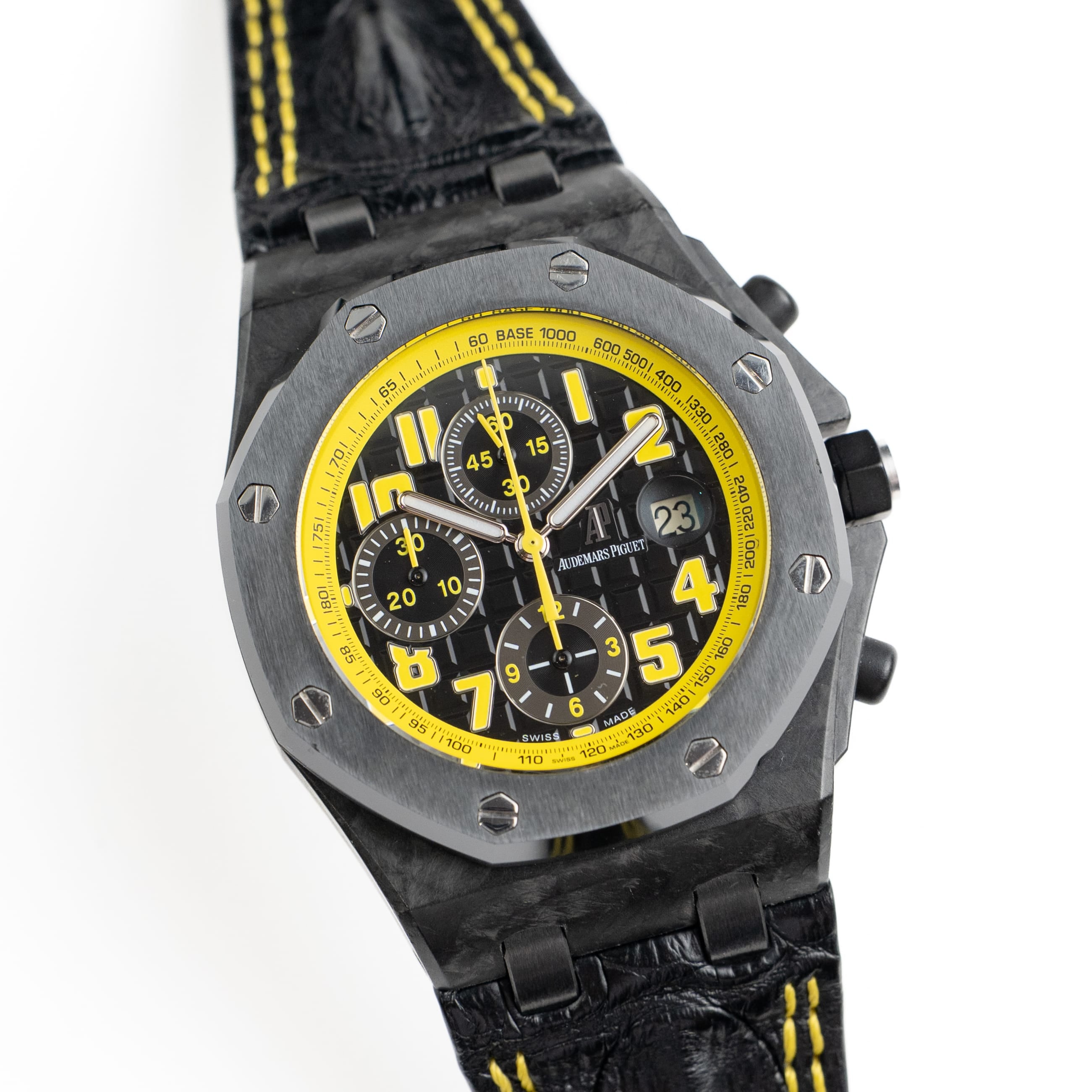 Audemars Piguet Royal Oak Offshore 26176FO.OO.D101CR.02 Chronograph 'Bumble Bee' Carbon Black Dial