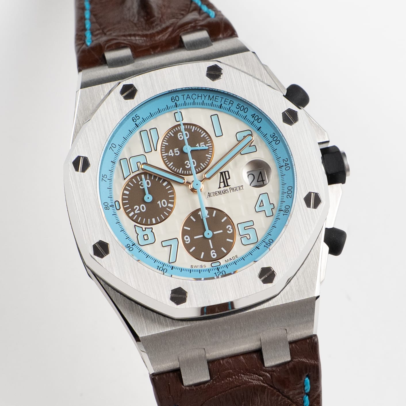Audemars Piguet Royal Oak Offshore 26187ST.OO.D801CR.01 'Montauk Highway' Stainless Steel White Arabic Dial Limited Edition of 300 (2009)