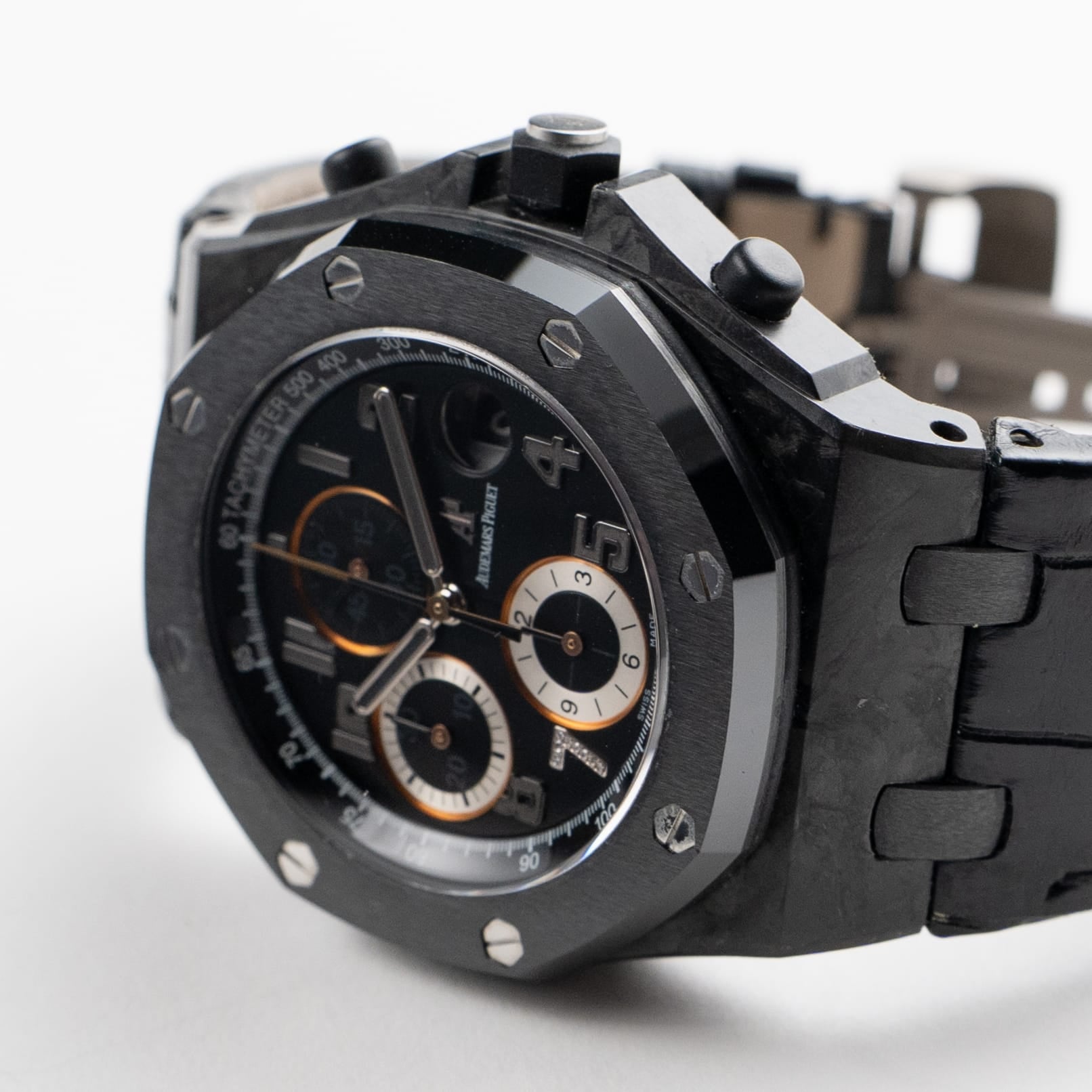 Audemars Piguet Royal Oak Offshore 26205AU.OOD002CR.01 'Ginza 7' Chronograph Carbon Black Dial Limited Edition of 200 (2012)